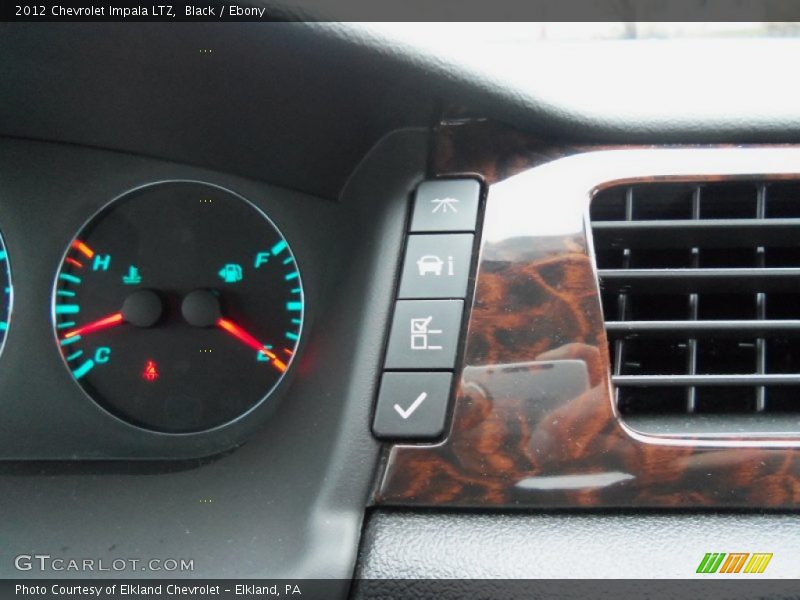 Black / Ebony 2012 Chevrolet Impala LTZ