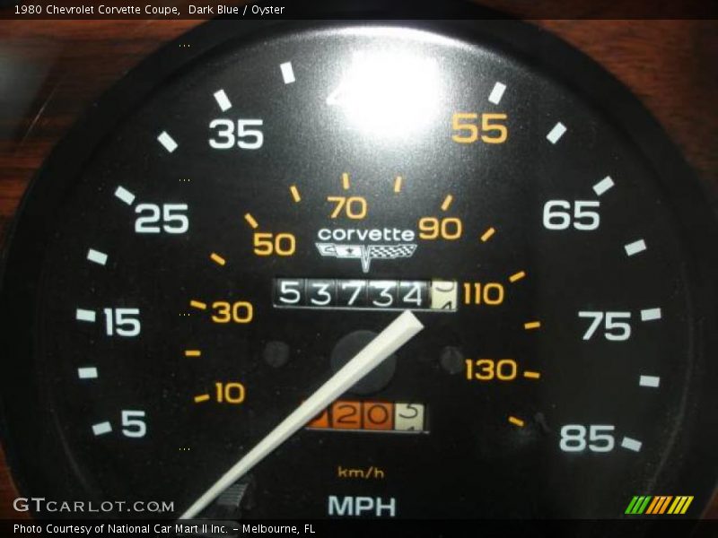 Dark Blue / Oyster 1980 Chevrolet Corvette Coupe