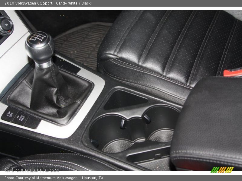 Candy White / Black 2010 Volkswagen CC Sport