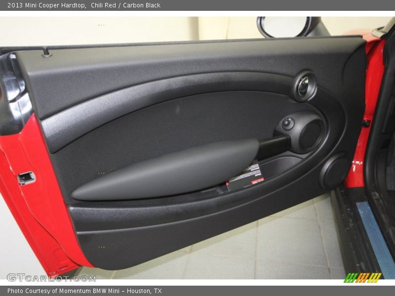 Chili Red / Carbon Black 2013 Mini Cooper Hardtop