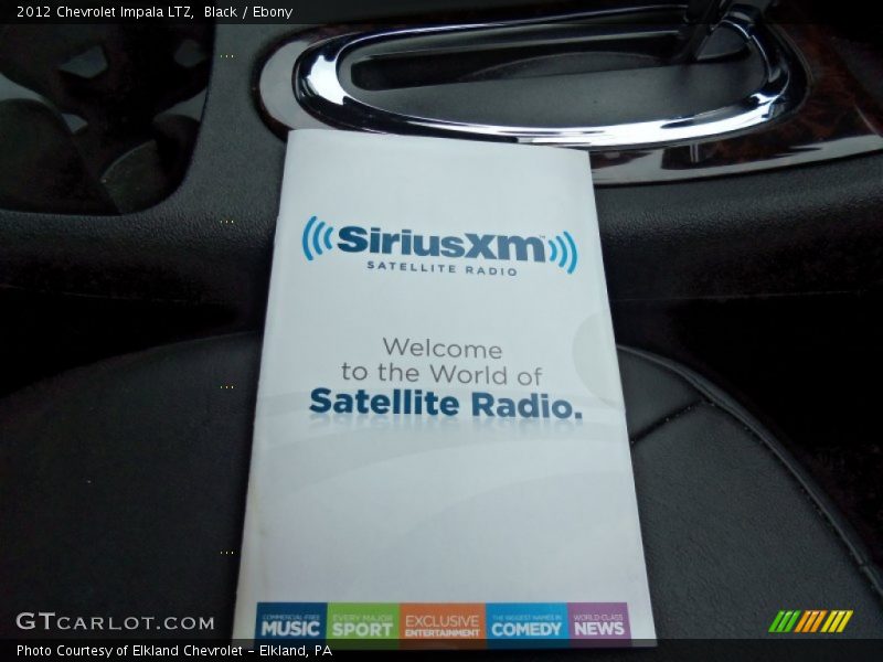 Black / Ebony 2012 Chevrolet Impala LTZ