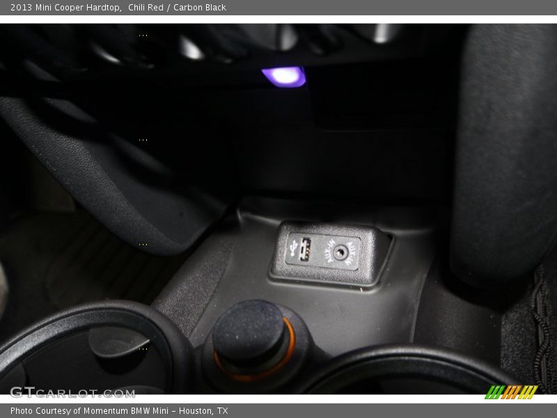 Chili Red / Carbon Black 2013 Mini Cooper Hardtop