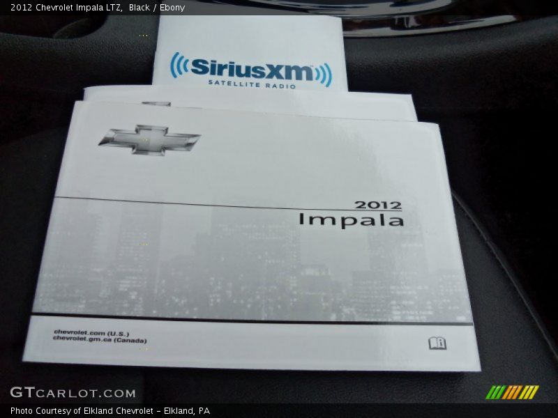 Black / Ebony 2012 Chevrolet Impala LTZ