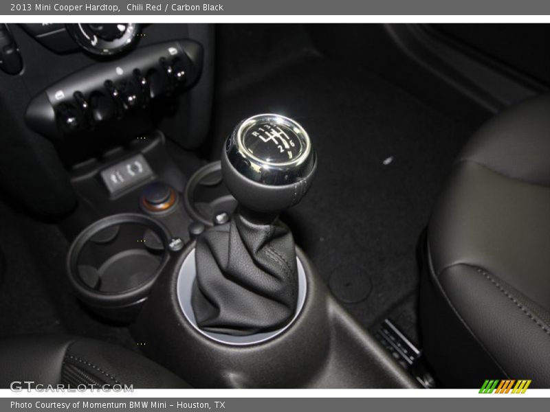 Chili Red / Carbon Black 2013 Mini Cooper Hardtop