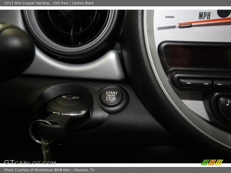 Chili Red / Carbon Black 2013 Mini Cooper Hardtop
