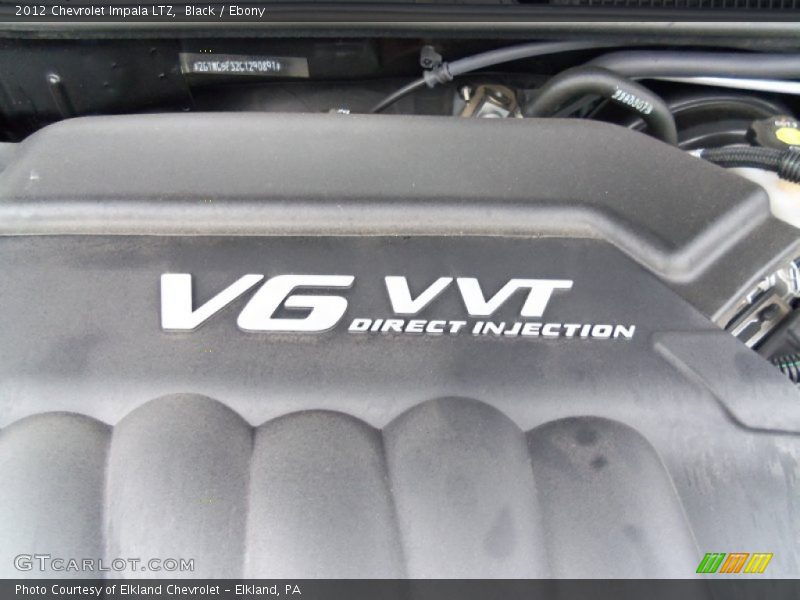 Black / Ebony 2012 Chevrolet Impala LTZ