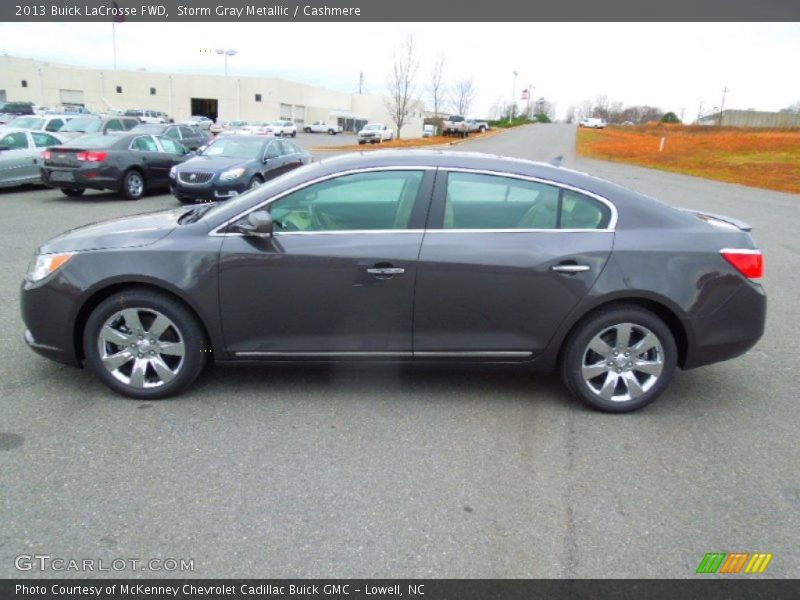 Storm Gray Metallic / Cashmere 2013 Buick LaCrosse FWD