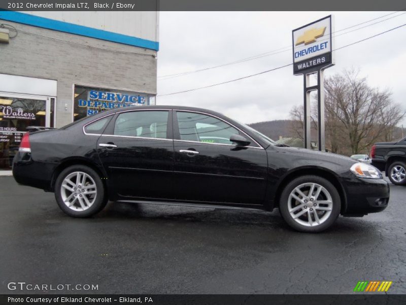 Black / Ebony 2012 Chevrolet Impala LTZ