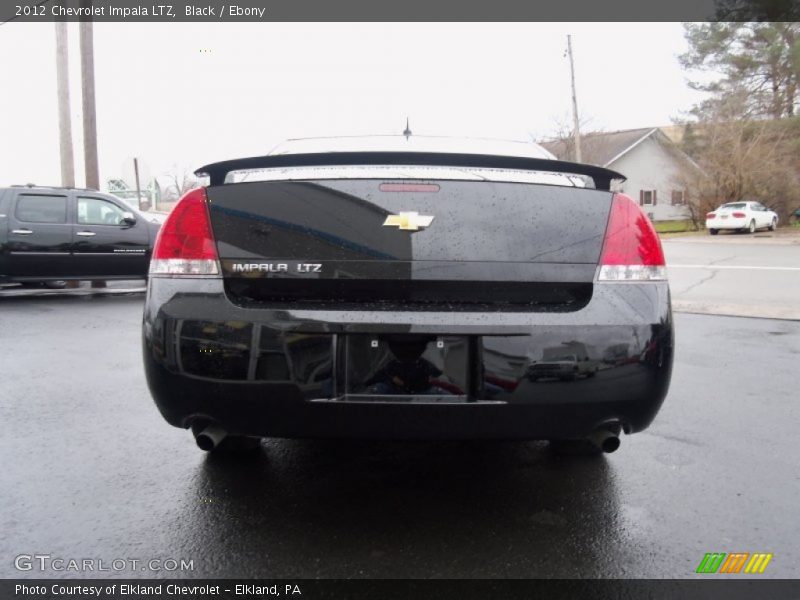 Black / Ebony 2012 Chevrolet Impala LTZ