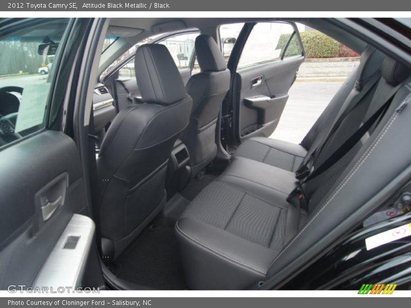 Attitude Black Metallic / Black 2012 Toyota Camry SE