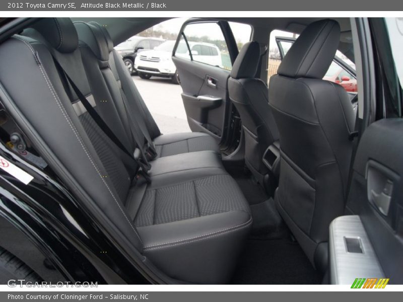 Attitude Black Metallic / Black 2012 Toyota Camry SE