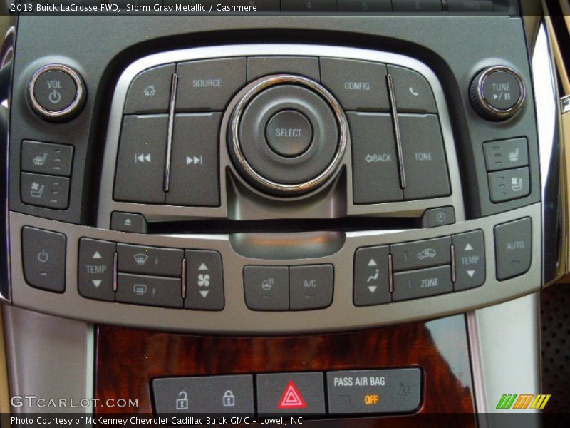 Controls of 2013 LaCrosse FWD