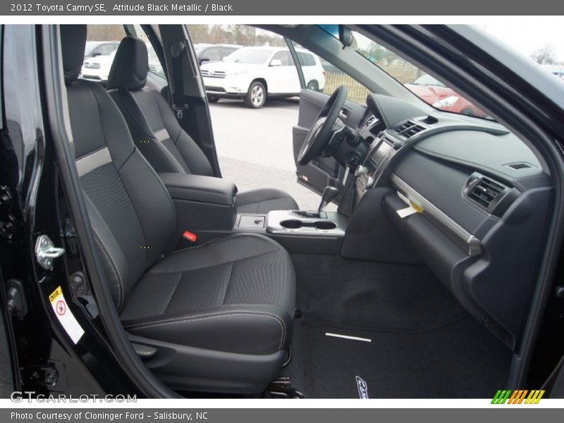 Attitude Black Metallic / Black 2012 Toyota Camry SE