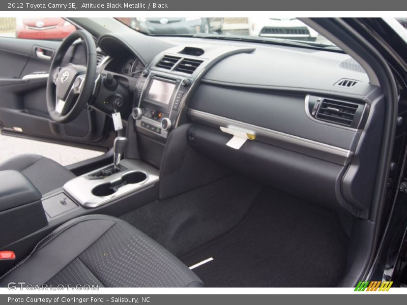 Attitude Black Metallic / Black 2012 Toyota Camry SE
