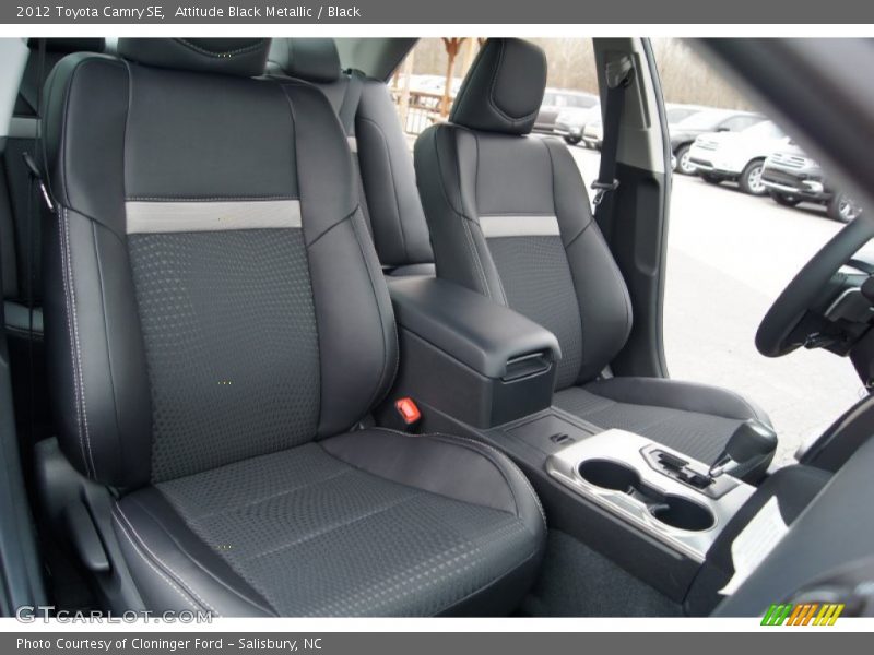Attitude Black Metallic / Black 2012 Toyota Camry SE
