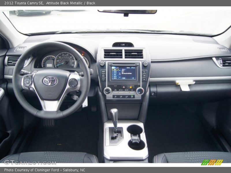 Attitude Black Metallic / Black 2012 Toyota Camry SE