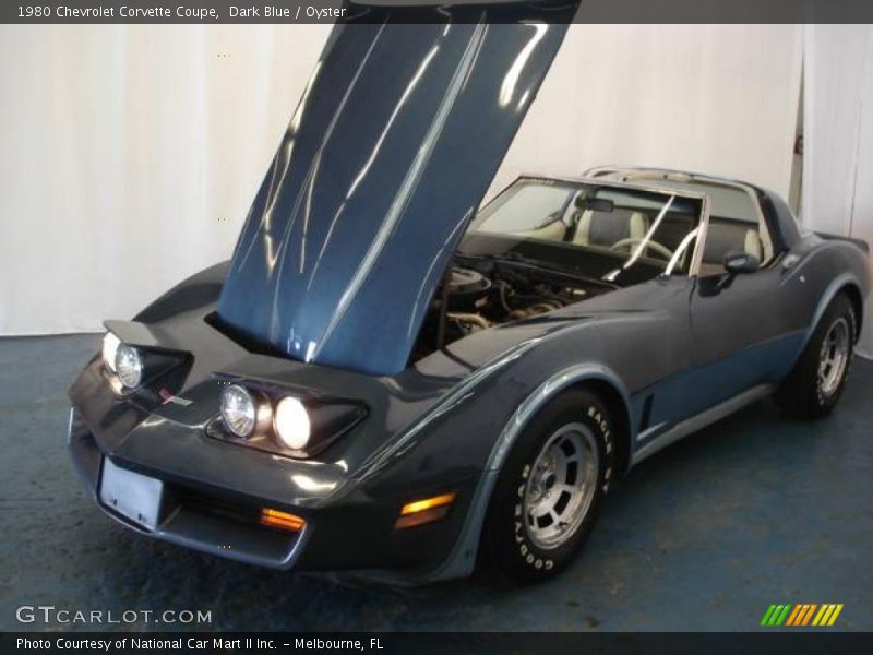 Dark Blue / Oyster 1980 Chevrolet Corvette Coupe