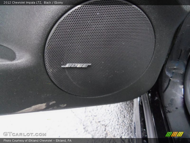 Black / Ebony 2012 Chevrolet Impala LTZ