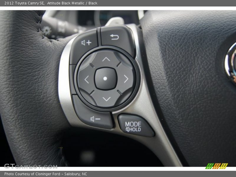 Attitude Black Metallic / Black 2012 Toyota Camry SE