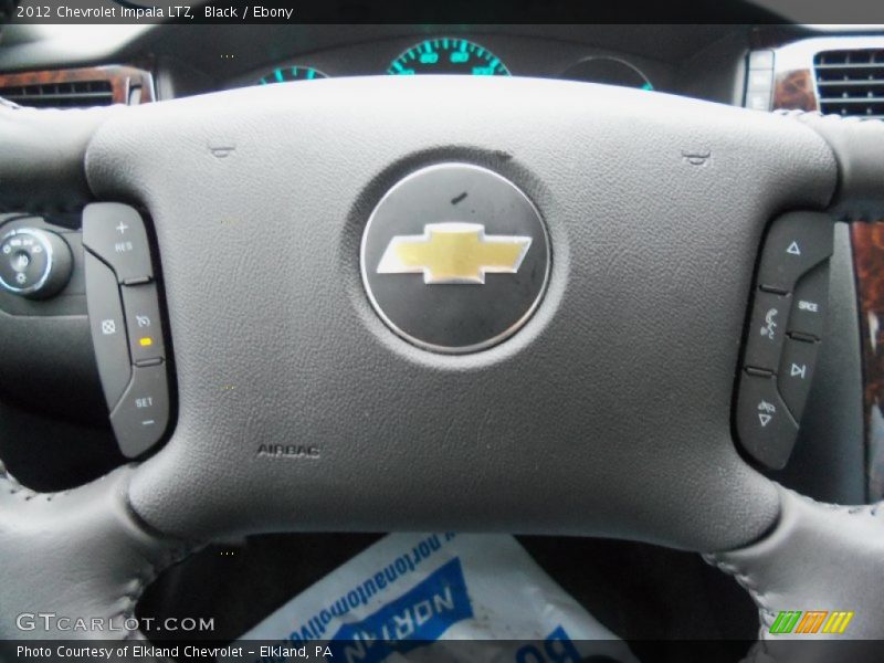 Black / Ebony 2012 Chevrolet Impala LTZ