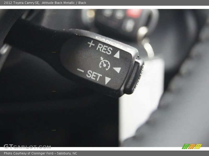 Attitude Black Metallic / Black 2012 Toyota Camry SE