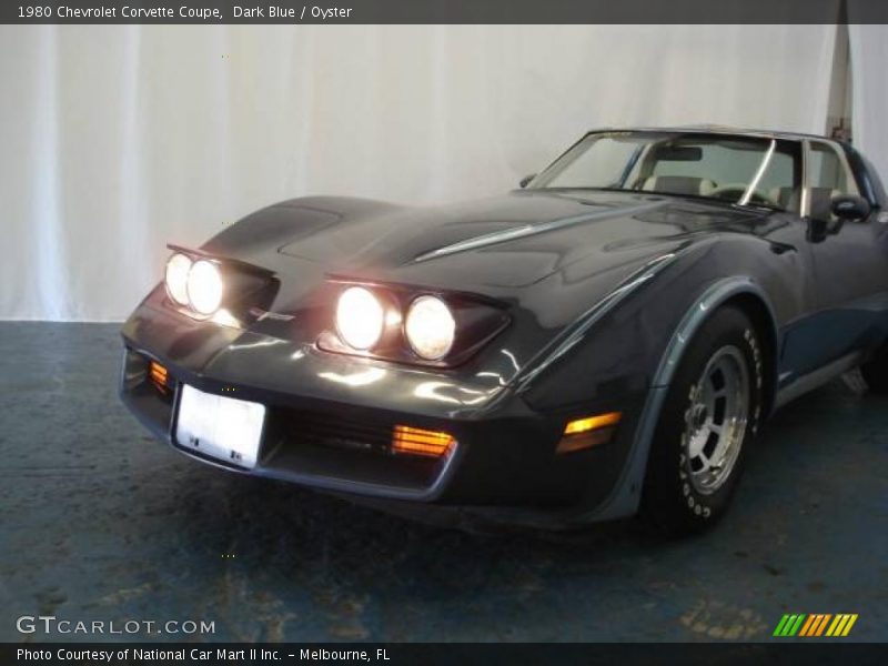 Dark Blue / Oyster 1980 Chevrolet Corvette Coupe