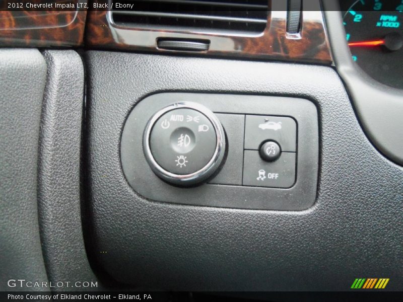 Black / Ebony 2012 Chevrolet Impala LTZ