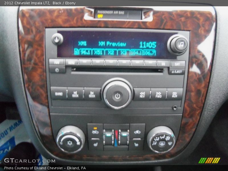 Black / Ebony 2012 Chevrolet Impala LTZ