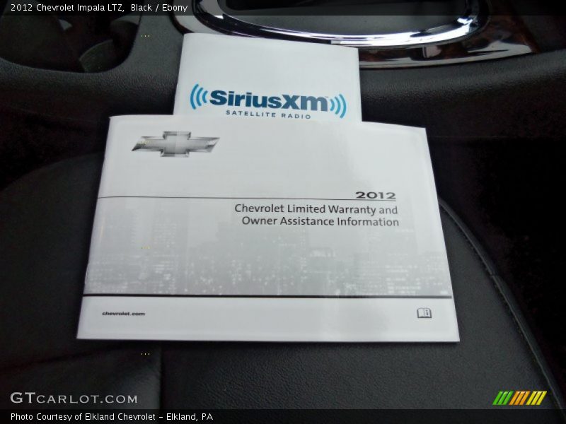 Black / Ebony 2012 Chevrolet Impala LTZ