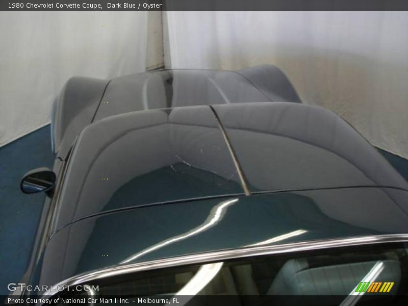 Dark Blue / Oyster 1980 Chevrolet Corvette Coupe