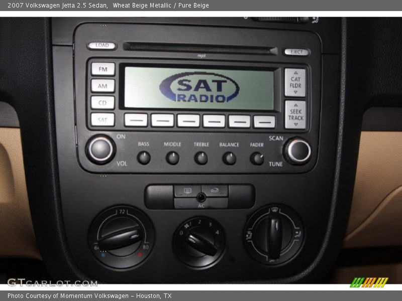 Wheat Beige Metallic / Pure Beige 2007 Volkswagen Jetta 2.5 Sedan