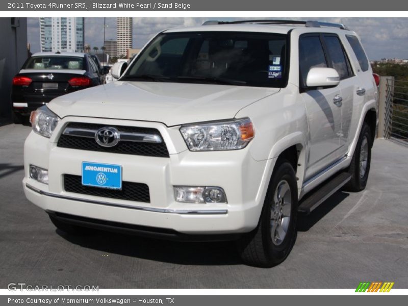 Blizzard White Pearl / Sand Beige 2011 Toyota 4Runner SR5