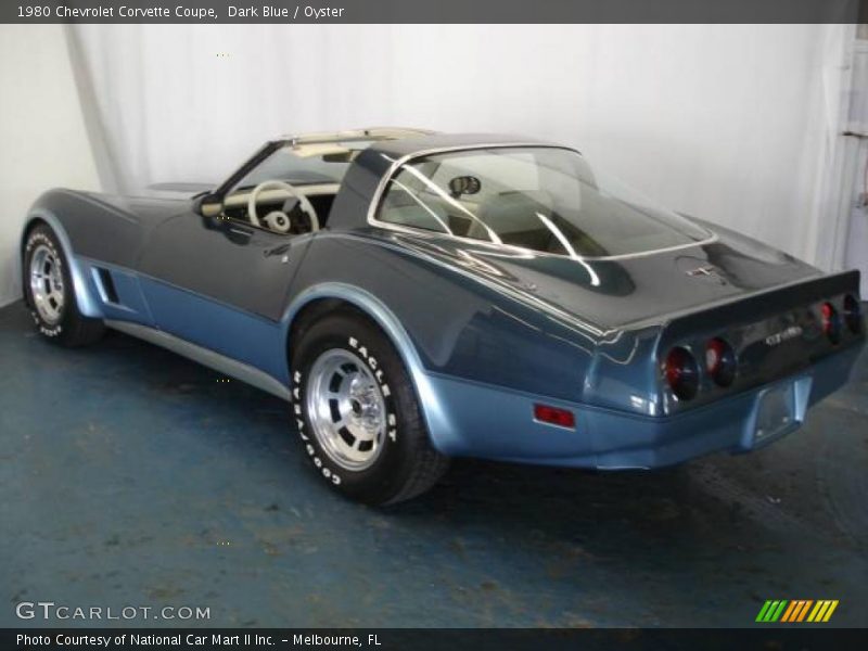 Dark Blue / Oyster 1980 Chevrolet Corvette Coupe