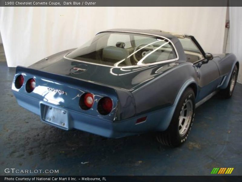 Dark Blue / Oyster 1980 Chevrolet Corvette Coupe