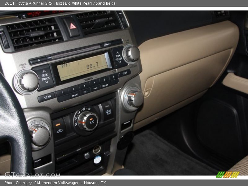 Blizzard White Pearl / Sand Beige 2011 Toyota 4Runner SR5
