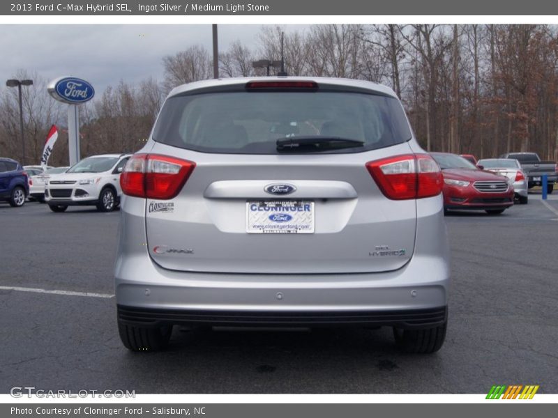 Ingot Silver / Medium Light Stone 2013 Ford C-Max Hybrid SEL