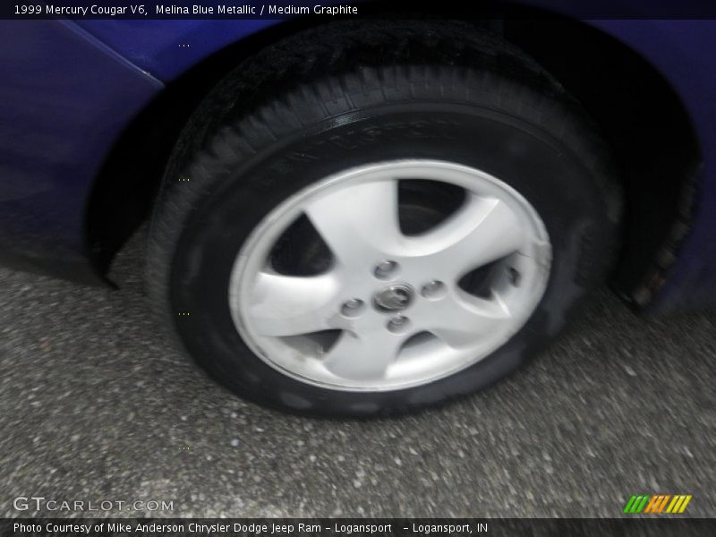 Melina Blue Metallic / Medium Graphite 1999 Mercury Cougar V6