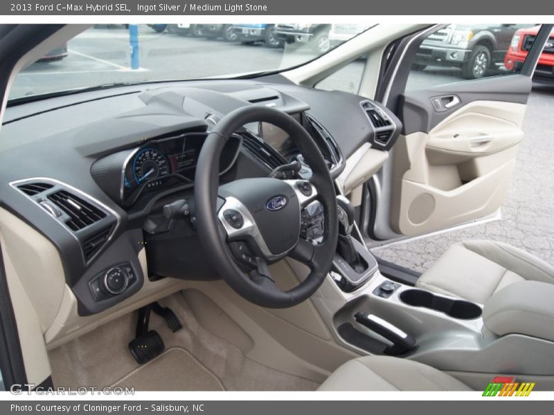 Ingot Silver / Medium Light Stone 2013 Ford C-Max Hybrid SEL