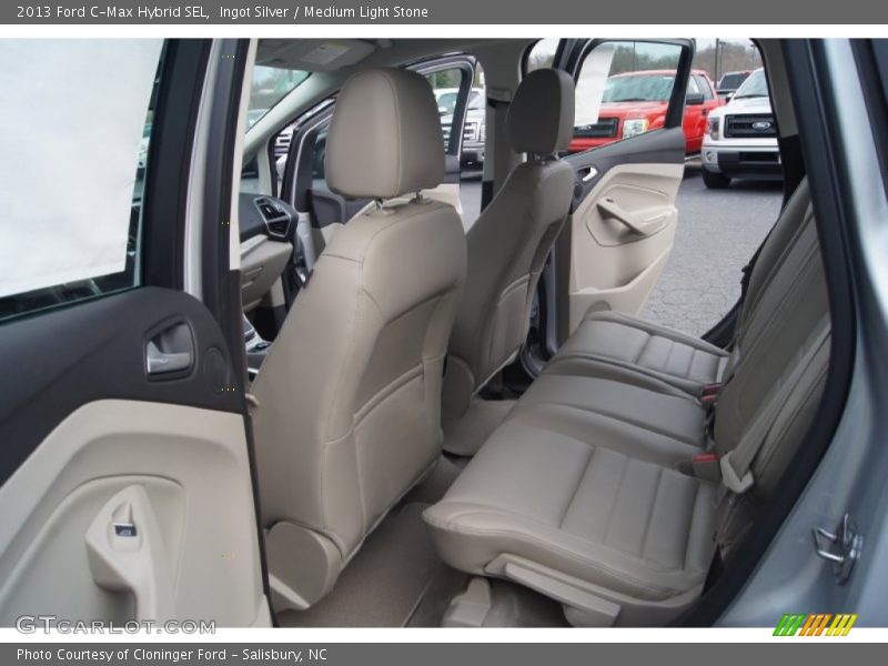Rear Seat of 2013 C-Max Hybrid SEL