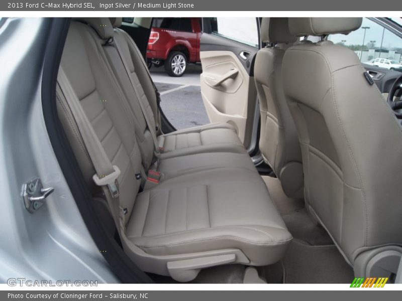 Rear Seat of 2013 C-Max Hybrid SEL