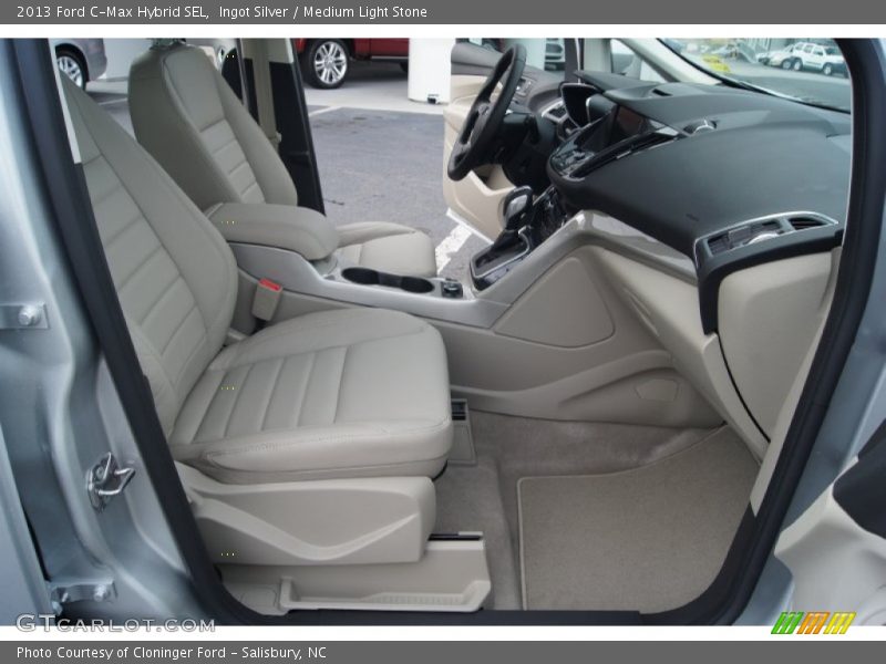 Ingot Silver / Medium Light Stone 2013 Ford C-Max Hybrid SEL