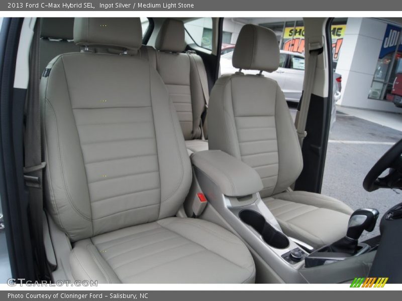 Front Seat of 2013 C-Max Hybrid SEL