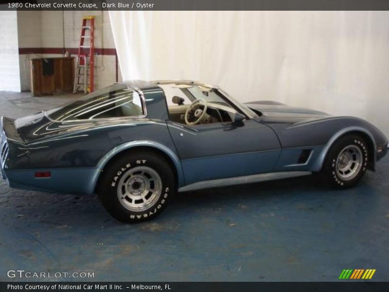 Dark Blue / Oyster 1980 Chevrolet Corvette Coupe