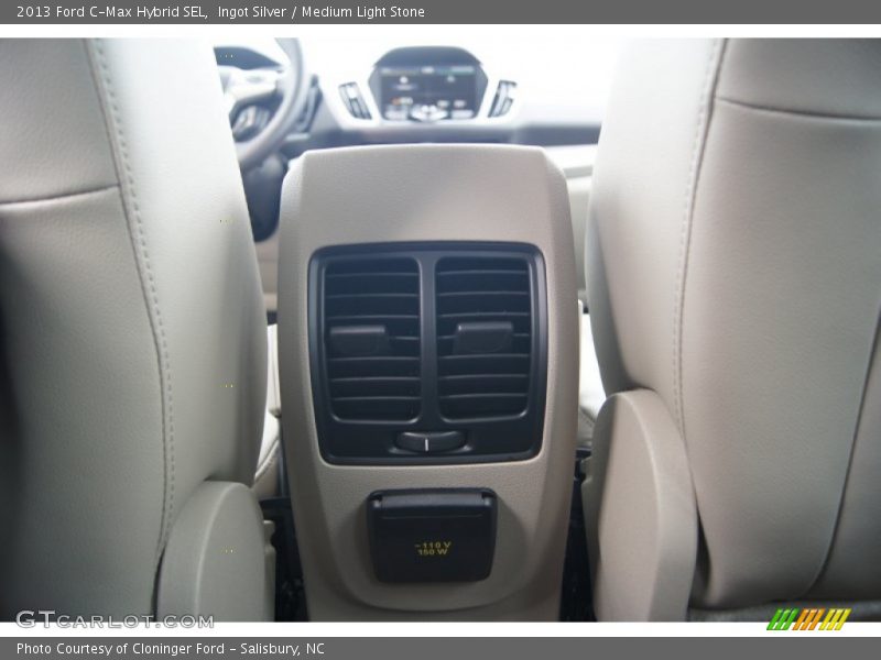 Ingot Silver / Medium Light Stone 2013 Ford C-Max Hybrid SEL
