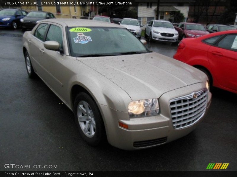 Linen Gold Metallic / Dark Slate Gray/Light Graystone 2006 Chrysler 300