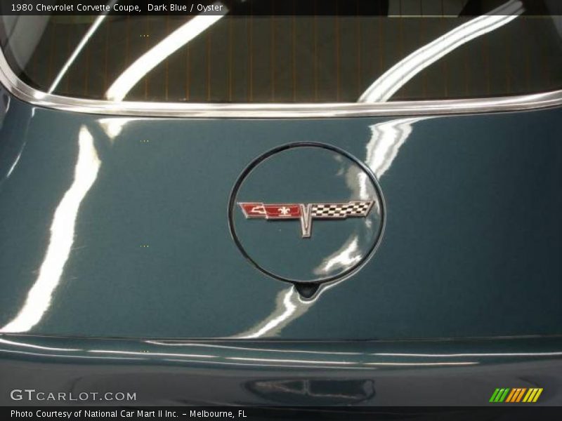 Dark Blue / Oyster 1980 Chevrolet Corvette Coupe