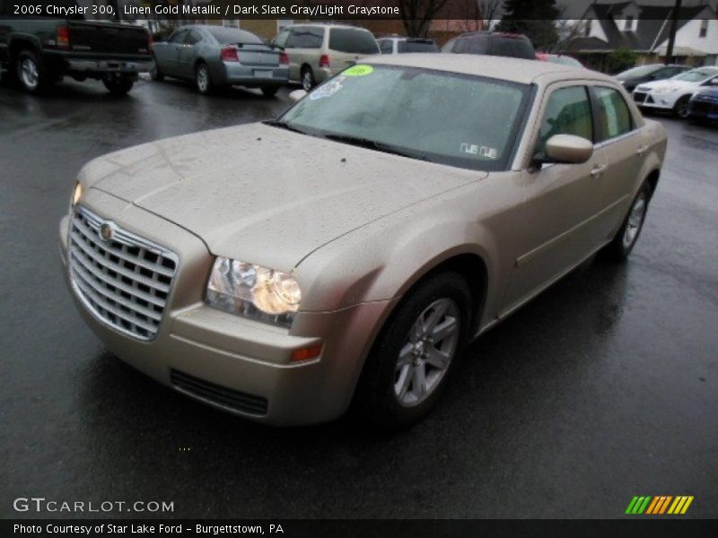 Linen Gold Metallic / Dark Slate Gray/Light Graystone 2006 Chrysler 300