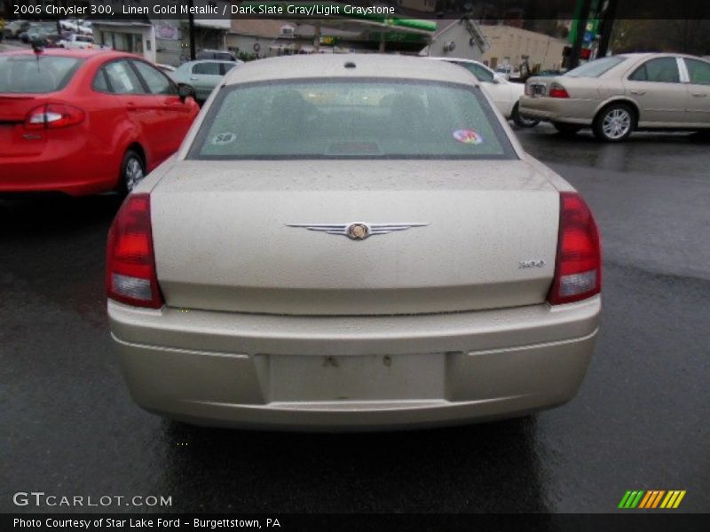 Linen Gold Metallic / Dark Slate Gray/Light Graystone 2006 Chrysler 300