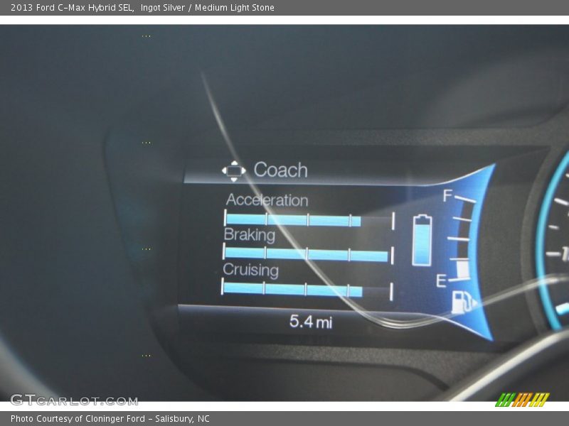 Ingot Silver / Medium Light Stone 2013 Ford C-Max Hybrid SEL