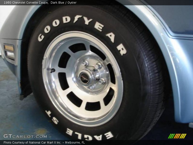 Dark Blue / Oyster 1980 Chevrolet Corvette Coupe